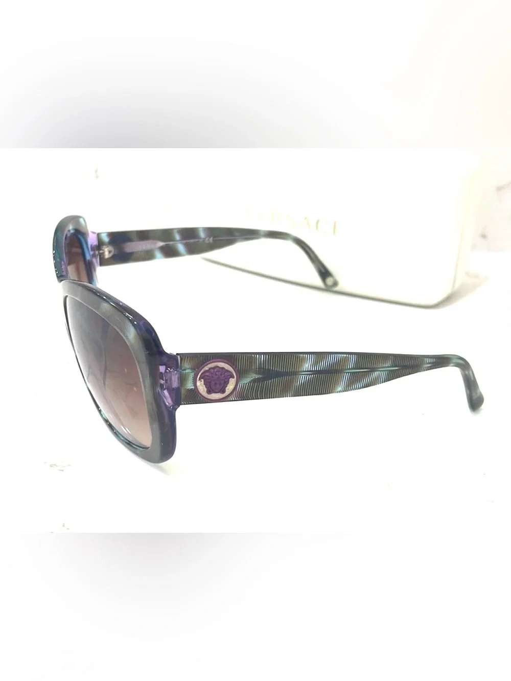 Versace Sunglasses with Case and Box